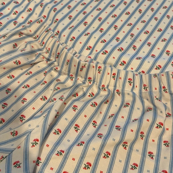 Hill House Floral Stripe Pajama Set - Picture 7 of 7